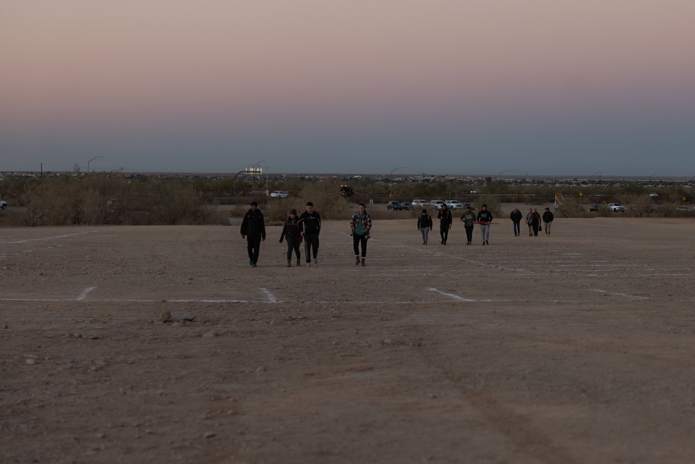 IPAC Marines Hike Telegraph Pass