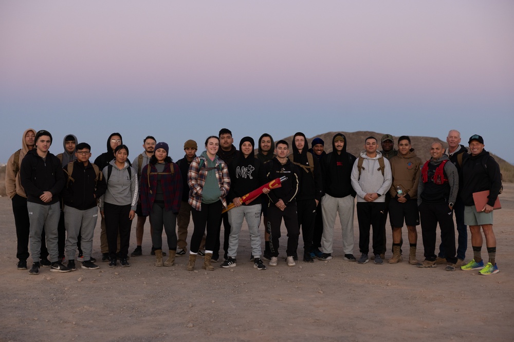 IPAC Marines Hike Telegraph Pass