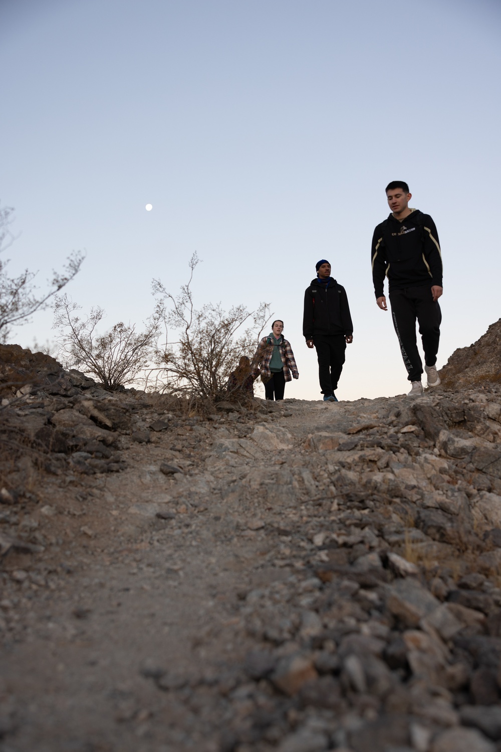 IPAC Marines Hike Telegraph Pass