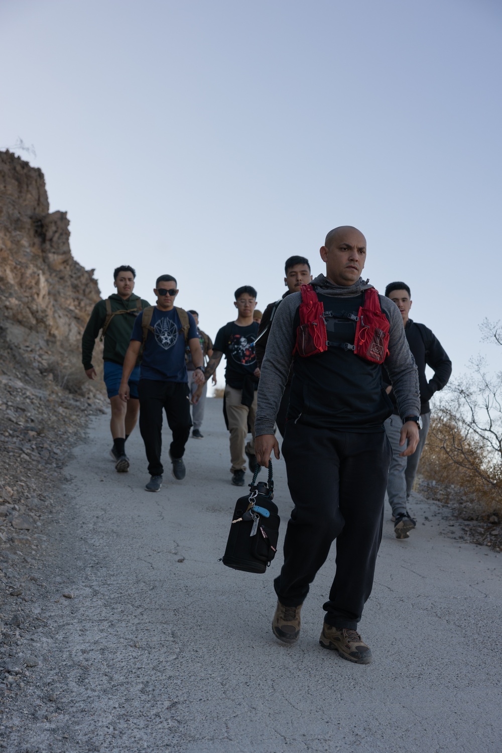 IPAC Marines Hike Telegraph Pass