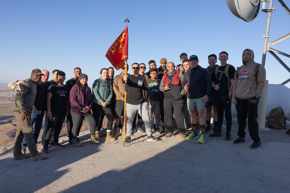 IPAC Marines Hike Telegraph Pass