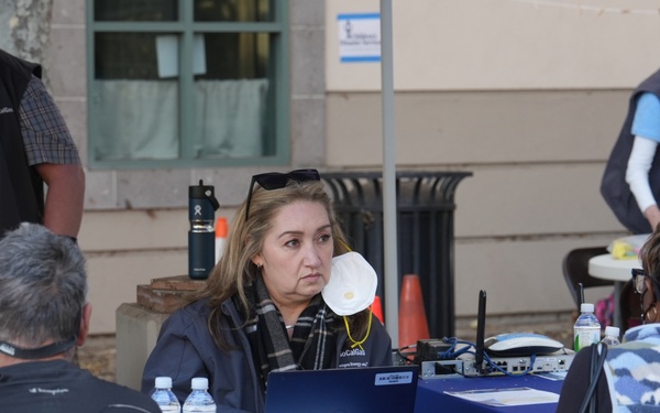 FEMA staff at the Pasadena Disaster Recovery Center