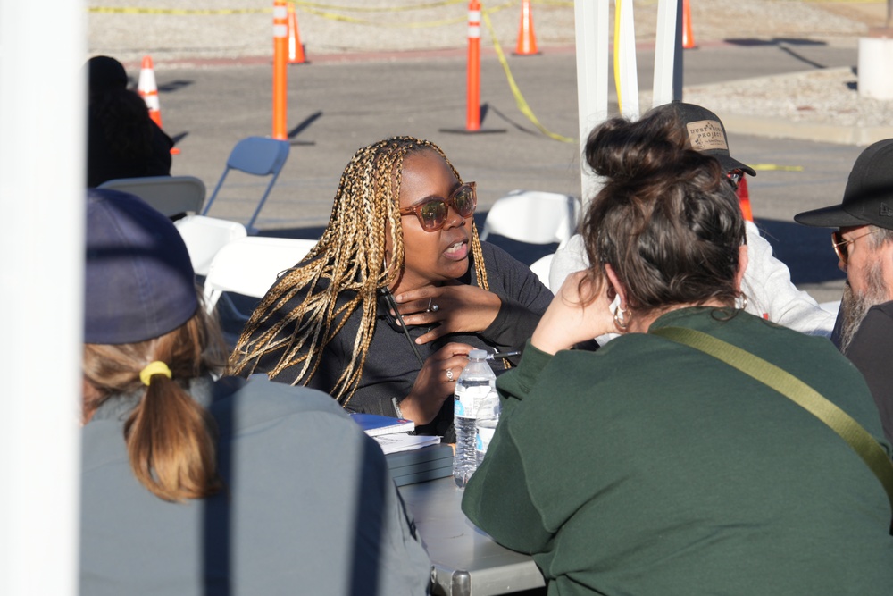 FEMA staff at the Pasadena Disaster Recovery Center