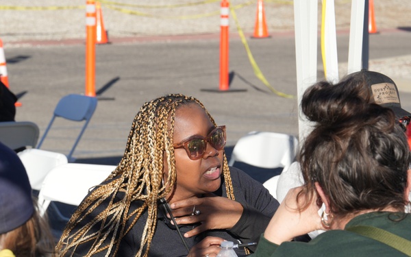 FEMA staff at the Pasadena Disaster Recovery Center