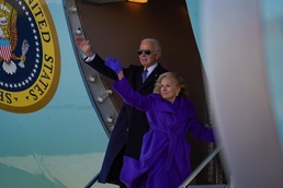 Joint Base Andrews supports Biden’s sendoff ceremony