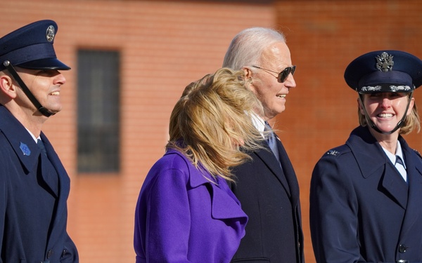 Joint Base Andrews supports Biden’s sendoff ceremony