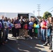 Volunteers assist survivors at the Los Angeles Homeless Service Agency Registration drive.