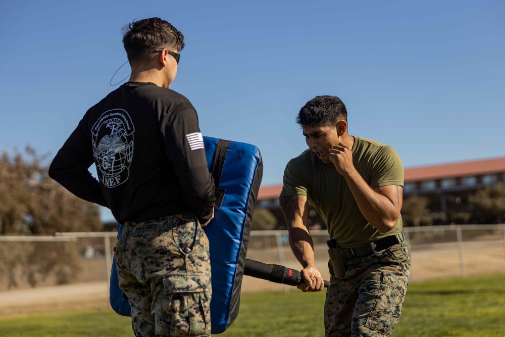 I MEF Support Battalion non-lethal weapons course