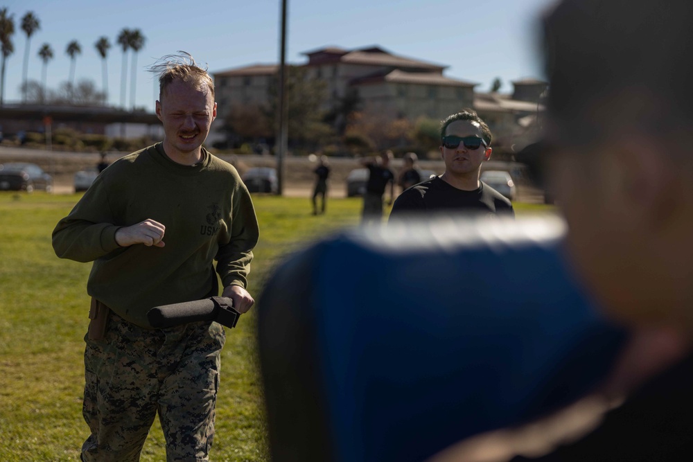 I MEF Support Battalion non-lethal weapons course