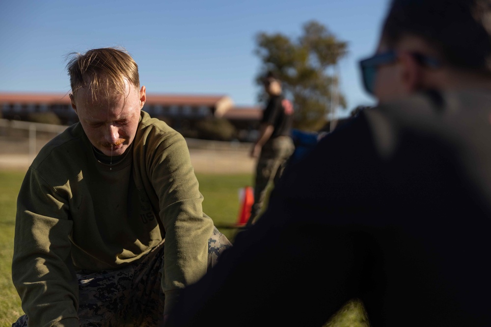 I MEF Support Battalion non-lethal weapons course