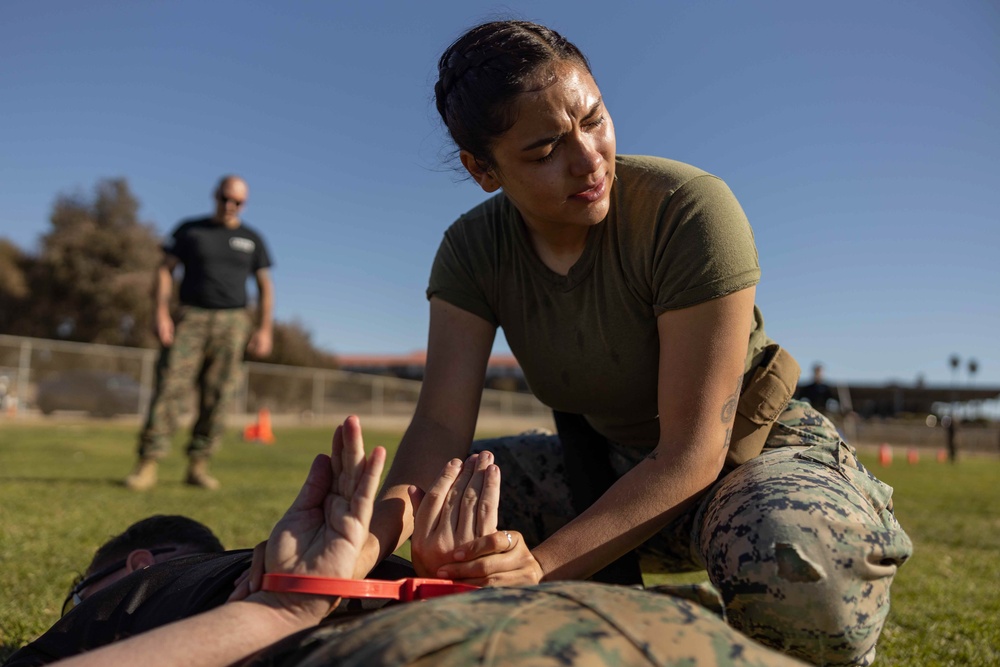 I MEF Support Battalion non-lethal weapons course