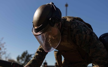 I MEF Support Battalion non-lethal weapons course