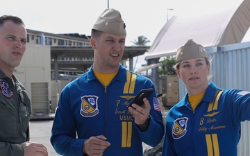 Blue Angels Land in Paradise: MCBH Prepares for Upcoming Airshow