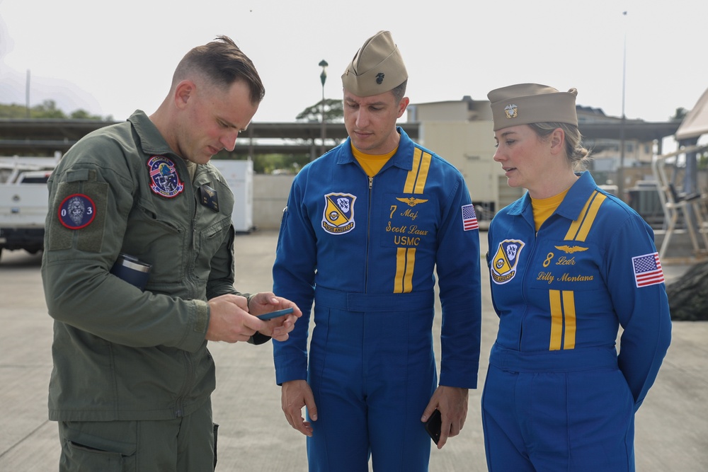 Blue Angels Land in Paradise: MCBH Prepares for Upcoming Airshow