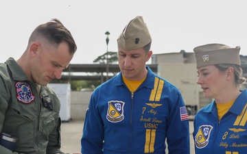 Blue Angels Land in Paradise: MCBH Prepares for Upcoming Airshow