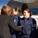 Kamala Harris recognizes 89th AW members before her final flight