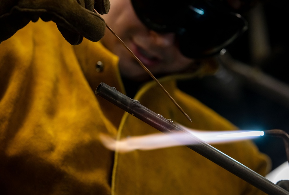 USS Benfold Welding Demonstration