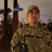 Soldiers maintain Traffic Control Points near the Eaton Fire