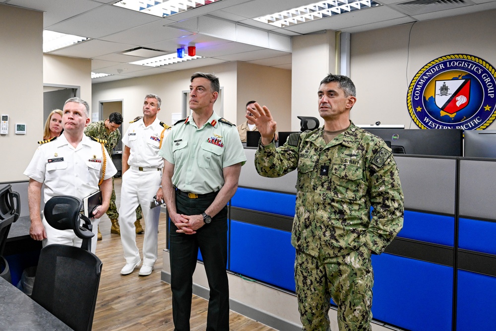 Director General International Security Policy, Canada Visits COMLOG WESTPAC