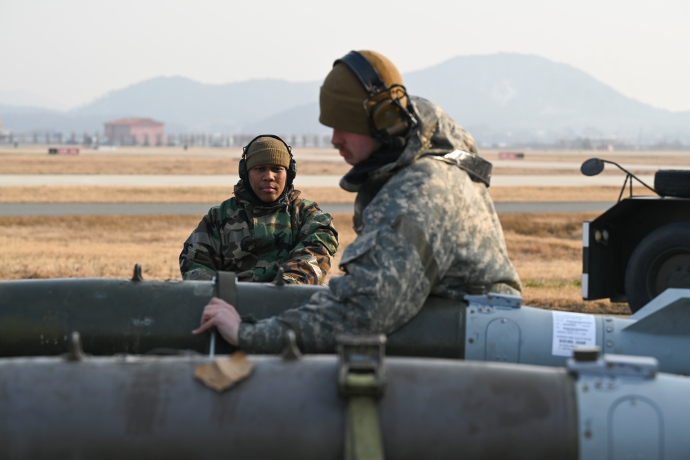 Maintenance, munitions Airmen keep Falcons fighting during Beverly Pack 25-1