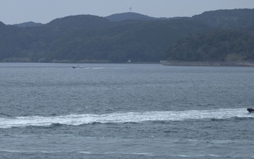 4th Marines ACVs Train for Amphibious Operations with the USS Rushmore