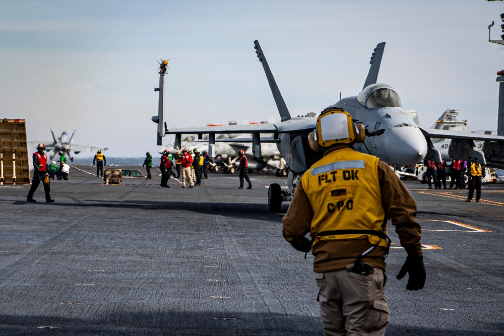 Nimitz Conducts Flight Operations