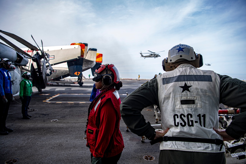 Nimitz Conducts Flight Operations