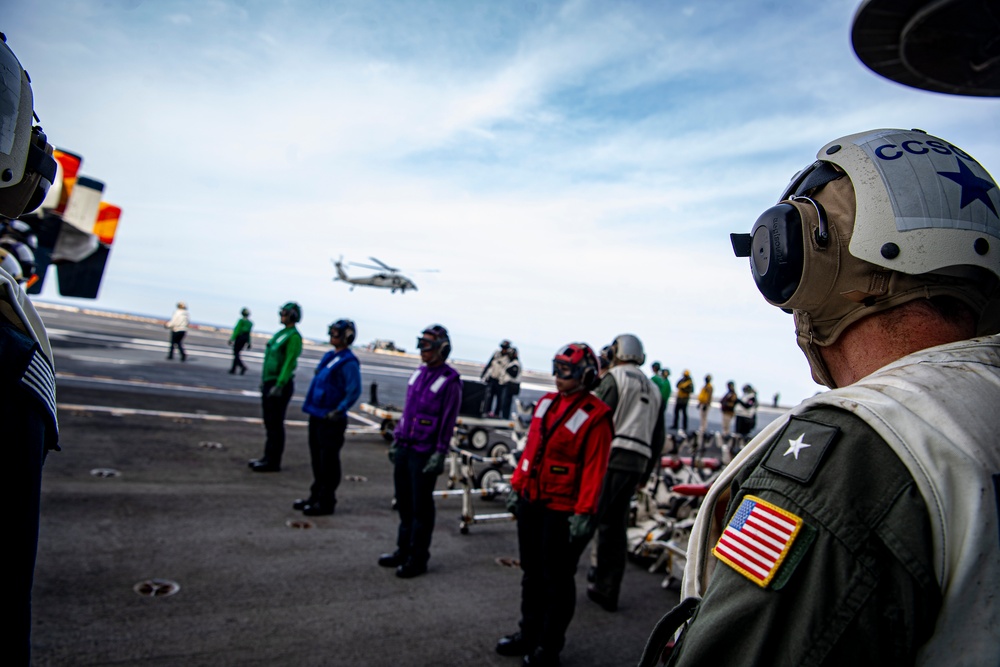 Nimitz Conducts Flight Operations