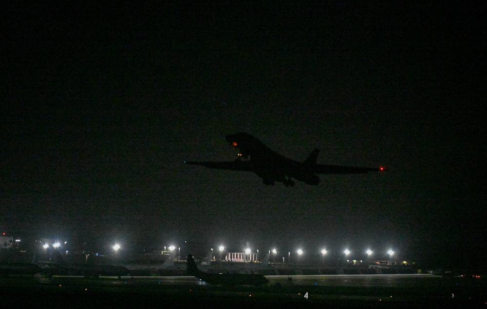 Bomber Task Force 25-1 21 January 25 landing