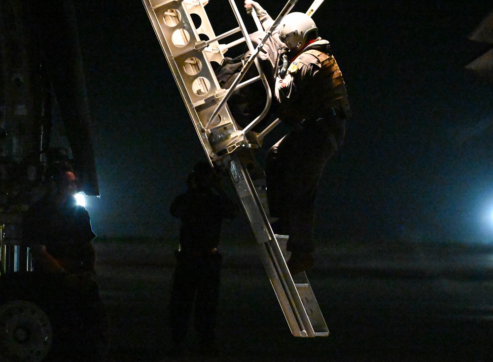 Bomber Task Force 25-1 21 January 25 landing