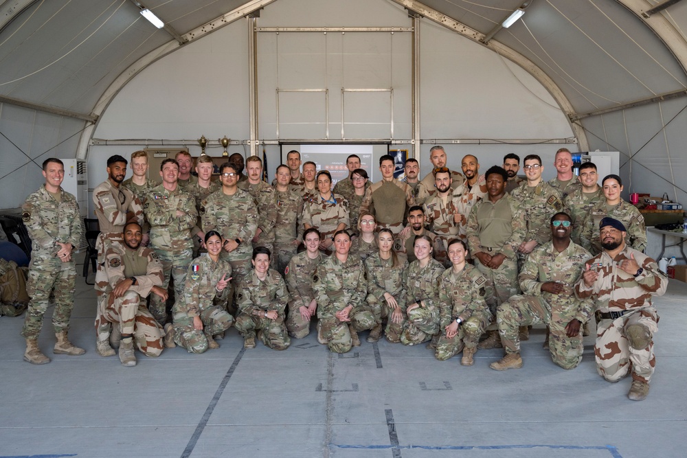 380th ESFS lead Joint TCCC training exercise