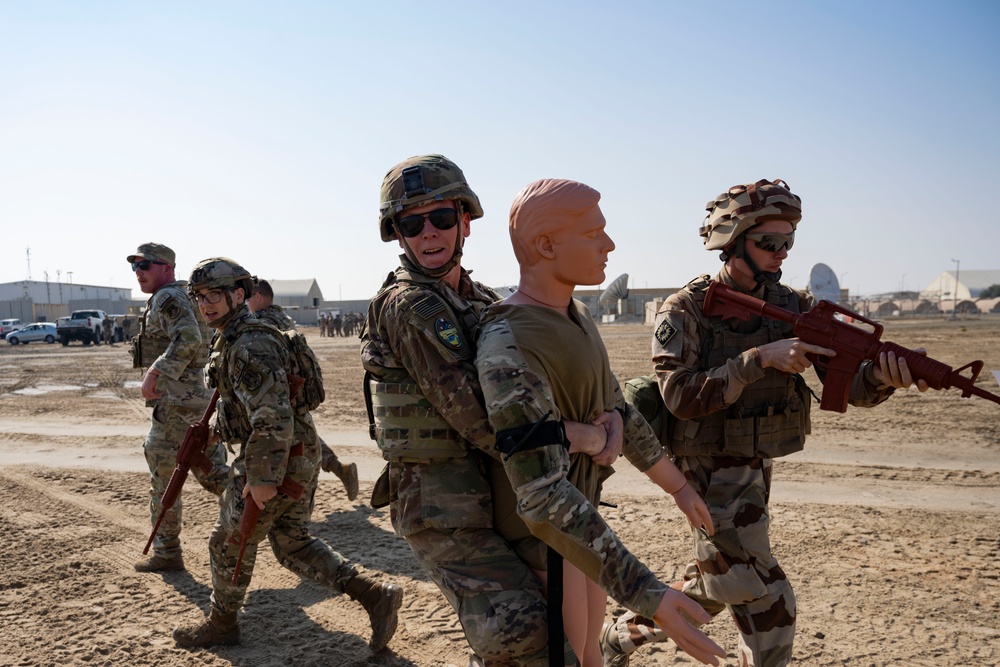 380th ESFS lead Joint TCCC training exercise