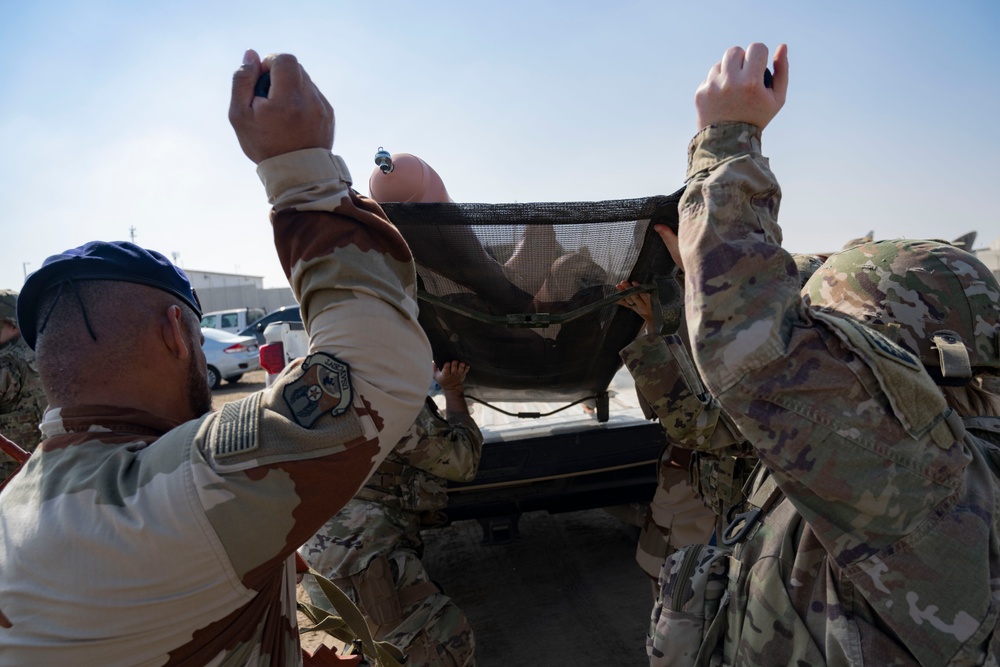 380th ESFS lead Joint TCCC training exercise