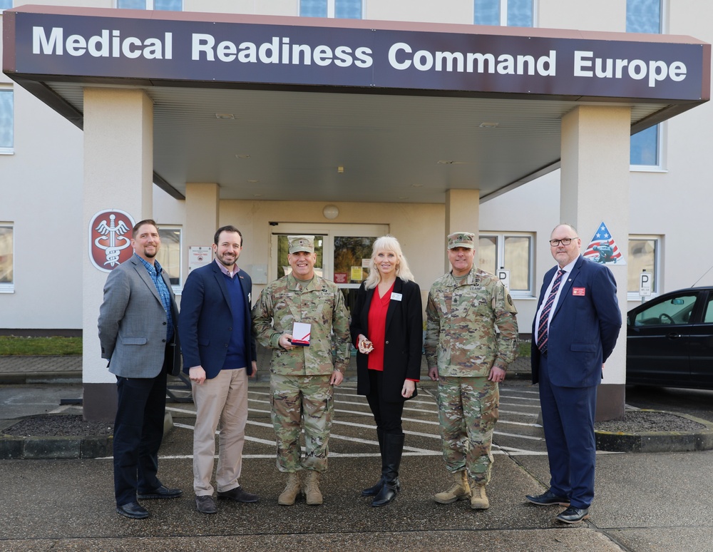 Veterans of Foreign Wars Senior Vice Commander visits Europe