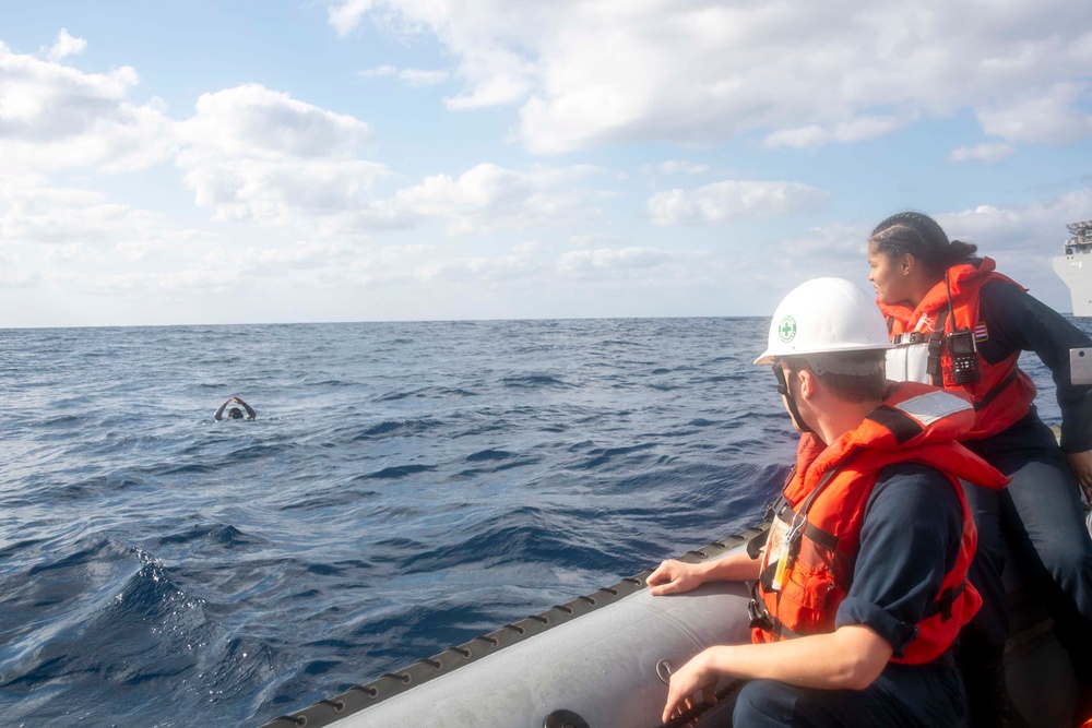 Small Boat Operations aboard USS America (LHA 6)