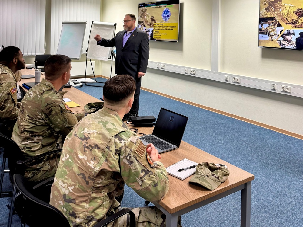 USAG Rheinland-Pfalz, Air Force partner for first-ever joint OPSEC II training