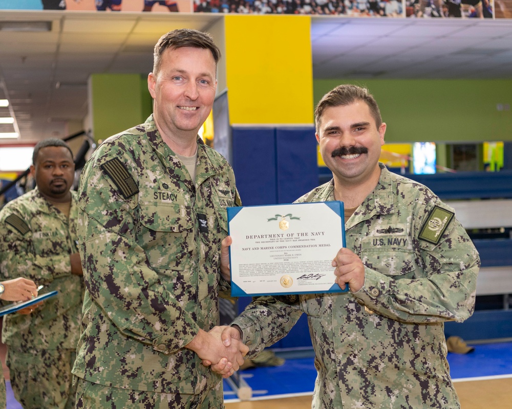 January 2025 NSA Souda Bay Awards at Quarters