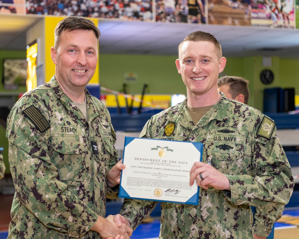 January 2025 NSA Souda Bay Awards at Quarters