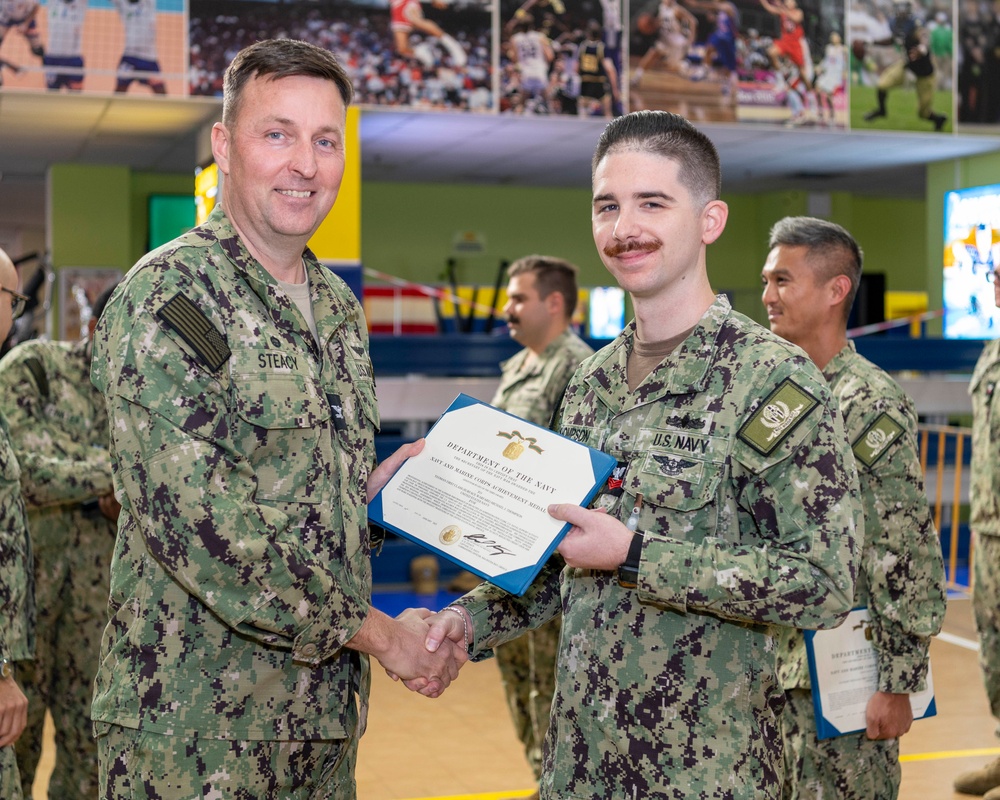 January 2025 NSA Souda Bay Awards at Quarters