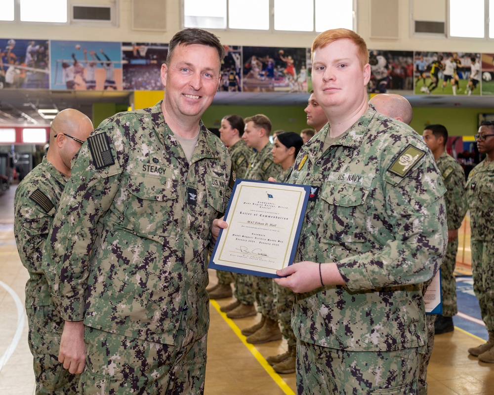 January 2025 NSA Souda Bay Awards at Quarters