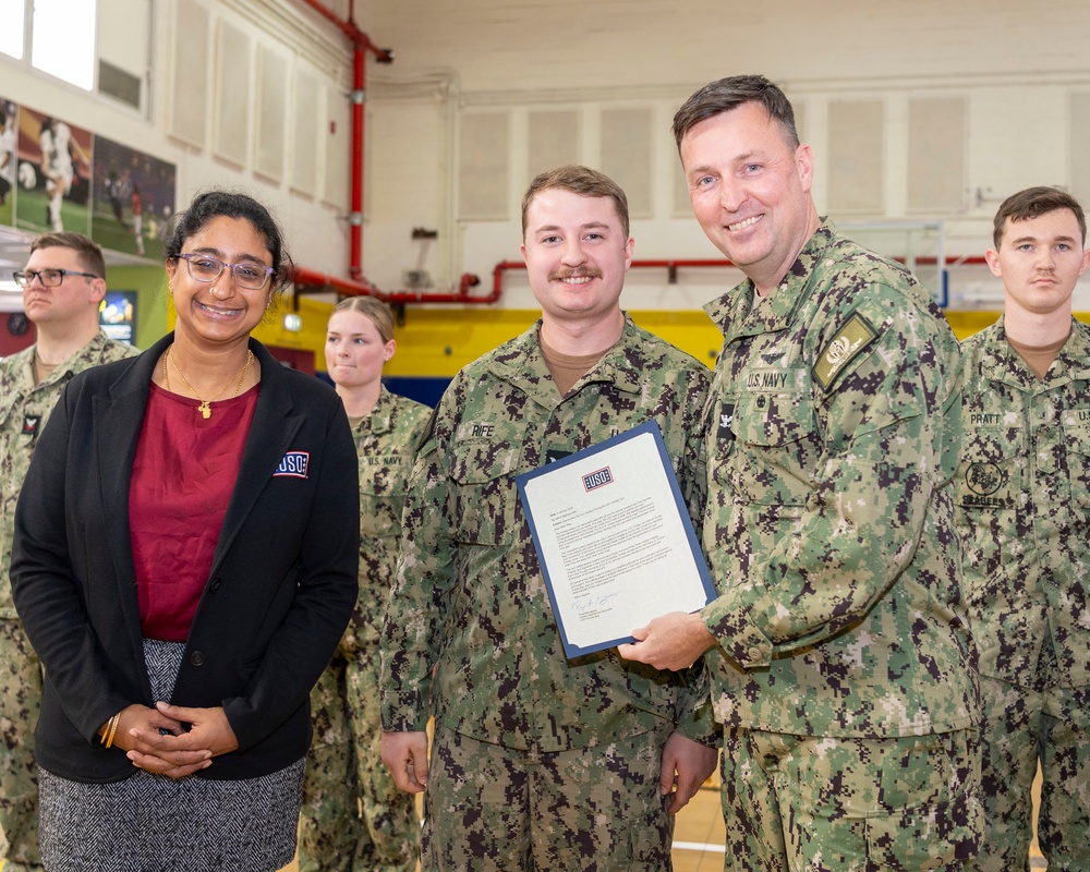 January 2025 NSA Souda Bay Awards at Quarters