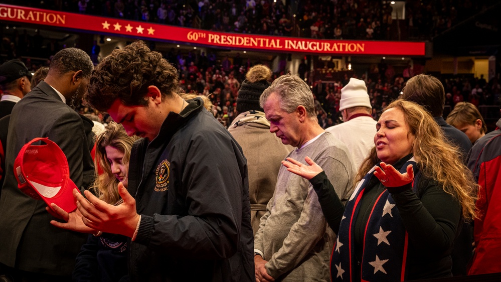 The Inaugural Parade in Capital One Arena