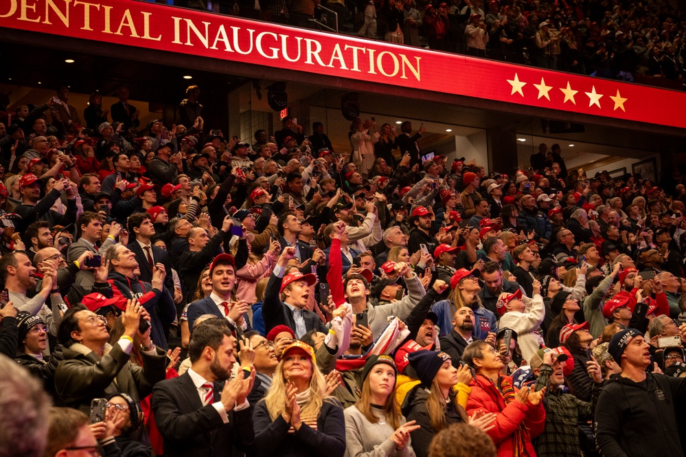 The Inaugural Parade in Capital One Arena