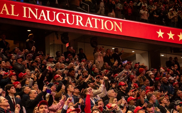 The Inaugural Parade in Capital One Arena