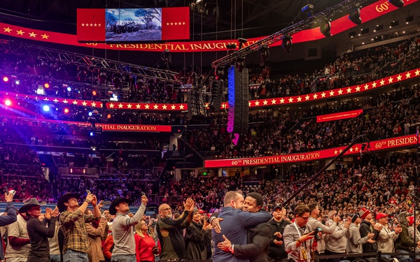 The Inaugural Parade in Capital One Arena