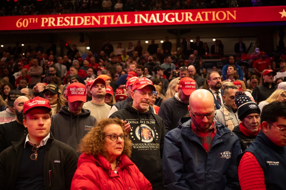 The Inaugural Parade in Capital One Arena