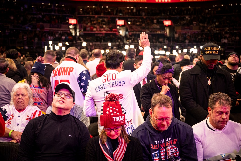 The Inaugural Parade in Capital One Arena