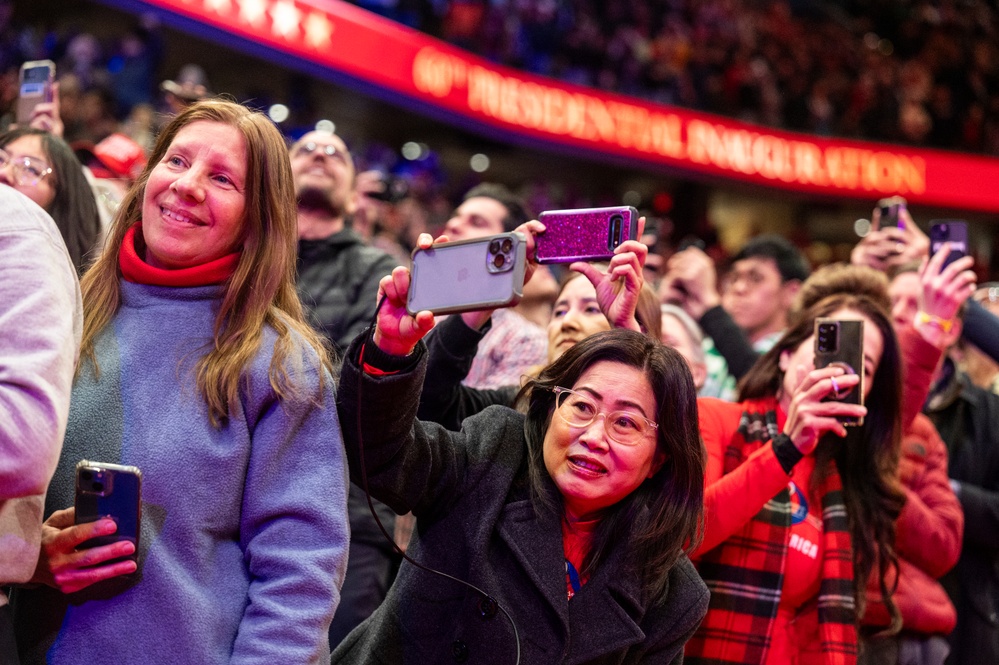 The Inaugural Parade in Capital One Arena