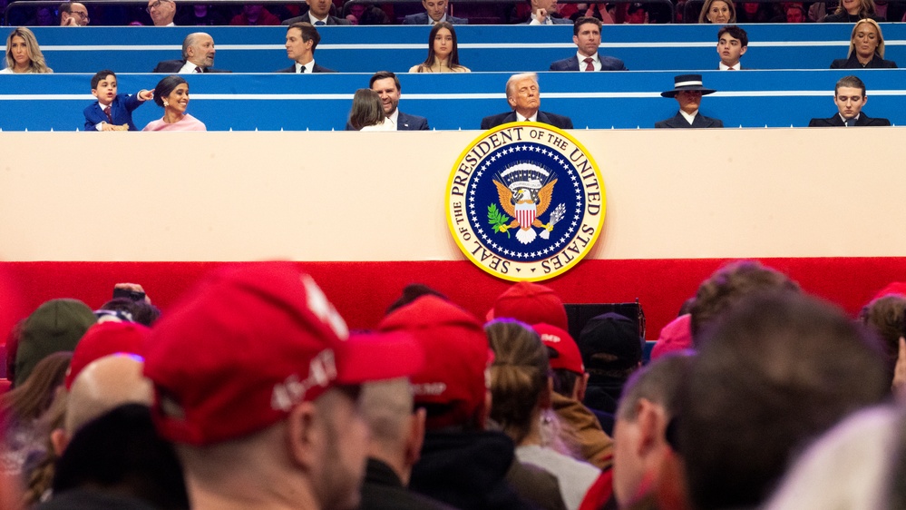 The Inaugural Parade in Capital One Arena