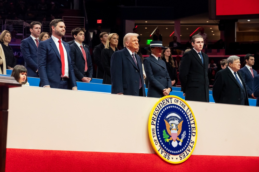 The Inaugural Parade in Capital One Arena